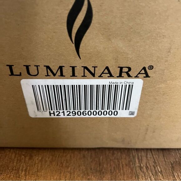 THREE Luminara Real Flame Effect RED Berry & Fall Pumpkin Ornaments-New Open Box - Picture 14 of 16